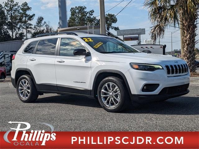 used 2022 Jeep Cherokee car, priced at $23,497