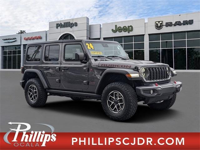 used 2024 Jeep Wrangler car, priced at $52,997