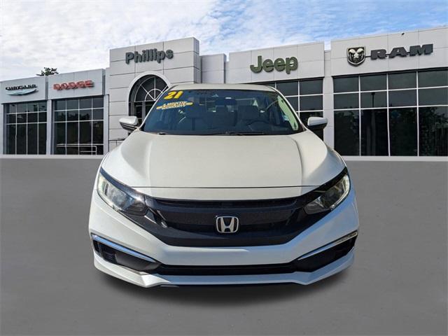 used 2021 Honda Civic car, priced at $19,999