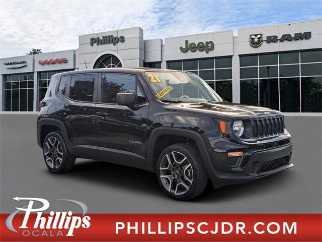 used 2021 Jeep Renegade car, priced at $18,871