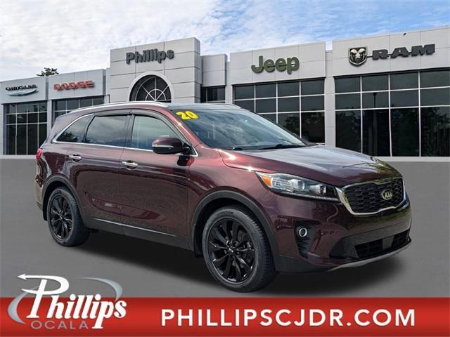 used 2020 Kia Sorento car, priced at $21,245