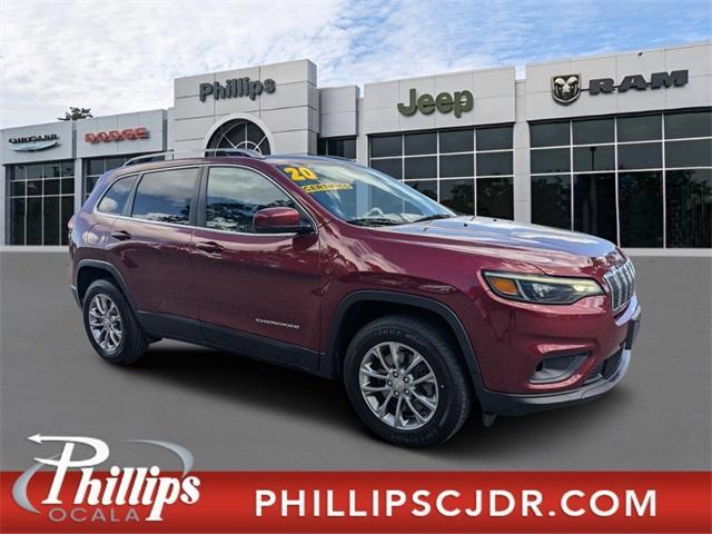 used 2020 Jeep Cherokee car, priced at $12,999