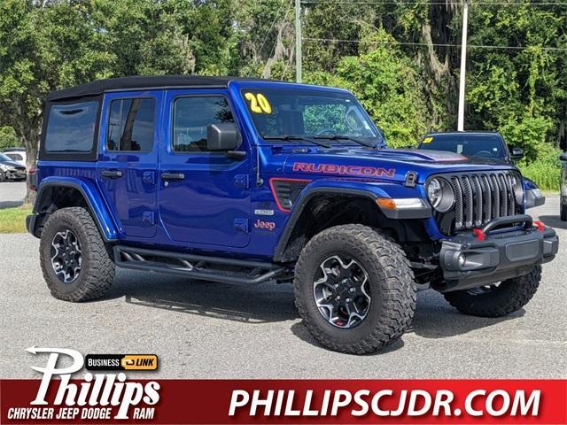 used 2020 Jeep Wrangler Unlimited car, priced at $53,938