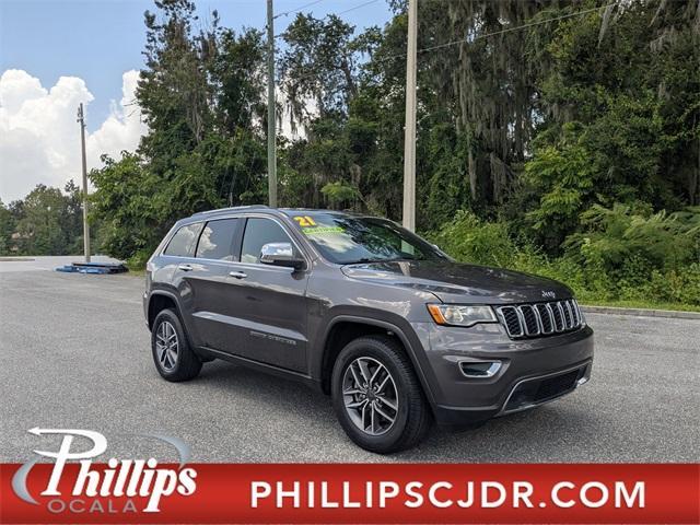 used 2021 Jeep Grand Cherokee car, priced at $25,774