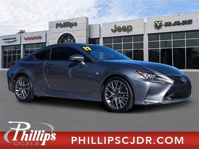 used 2017 Lexus RC 200t car, priced at $19,999