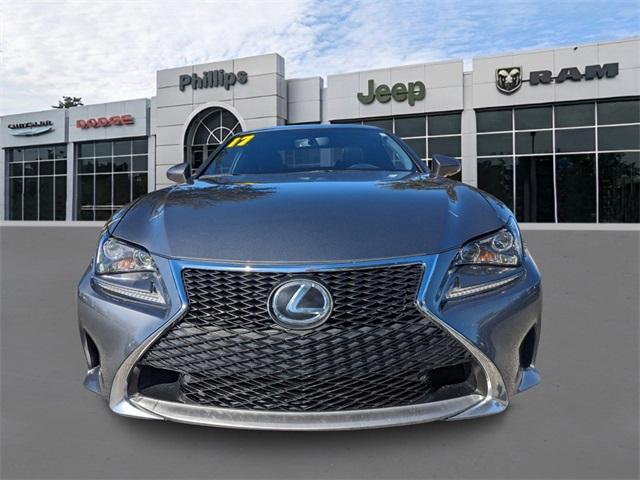 used 2017 Lexus RC 200t car, priced at $19,999