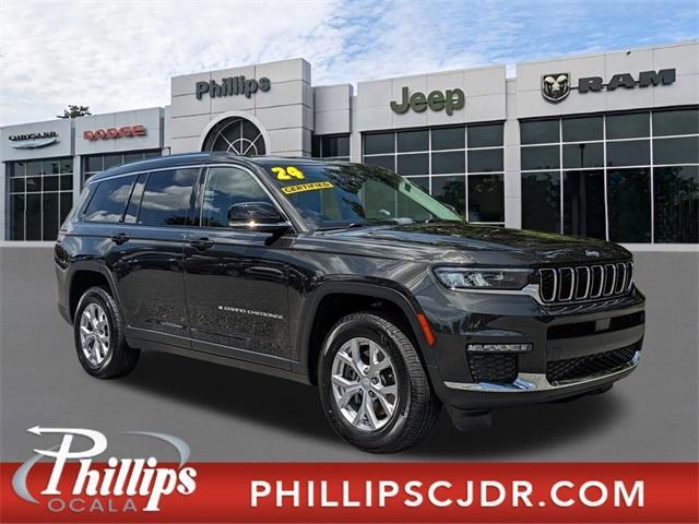 used 2024 Jeep Grand Cherokee L car, priced at $41,997