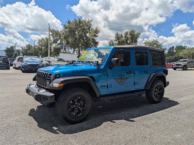 used 2023 Jeep Wrangler car, priced at $37,339
