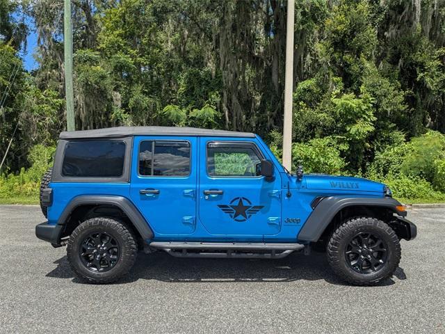 used 2023 Jeep Wrangler car, priced at $37,339