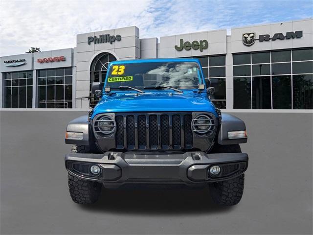 used 2023 Jeep Wrangler car, priced at $37,339