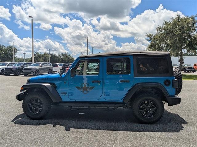 used 2023 Jeep Wrangler car, priced at $37,339