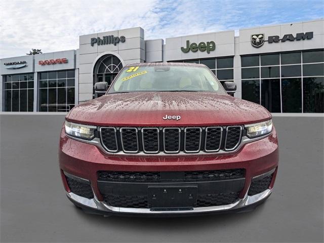 used 2021 Jeep Grand Cherokee L car, priced at $29,444