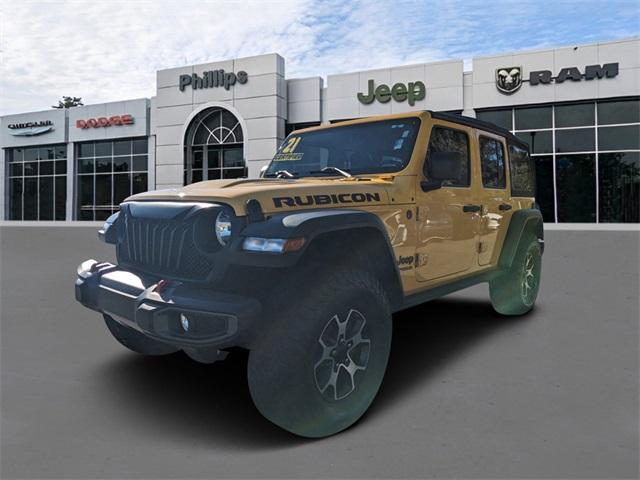 used 2021 Jeep Wrangler Unlimited car, priced at $34,966