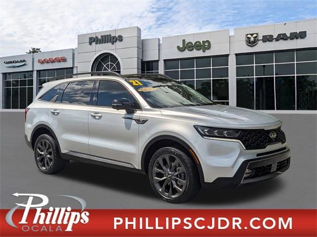 used 2021 Kia Sorento car, priced at $23,999