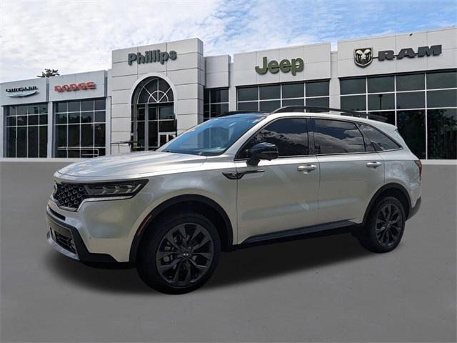 used 2021 Kia Sorento car, priced at $23,000