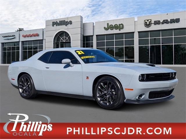 used 2021 Dodge Challenger car, priced at $35,052