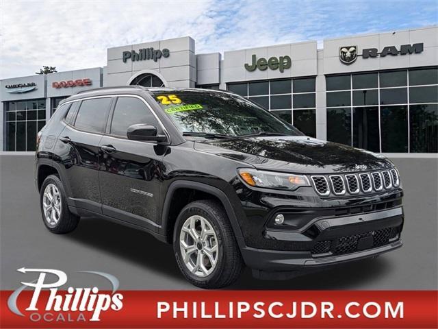 used 2025 Jeep Compass car, priced at $26,997