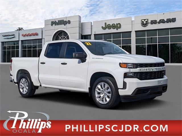 used 2021 Chevrolet Silverado 1500 car, priced at $28,641