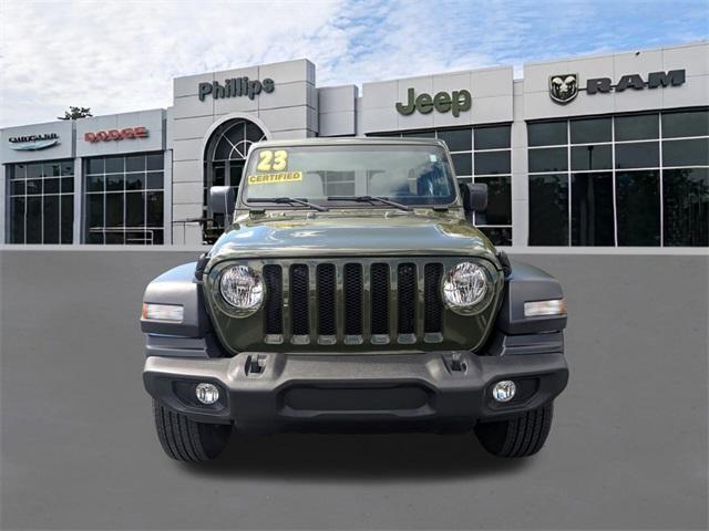 used 2023 Jeep Wrangler car, priced at $31,999