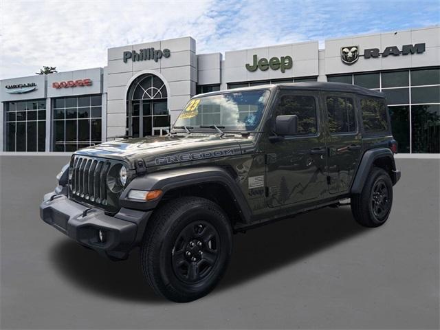 used 2023 Jeep Wrangler car, priced at $31,999