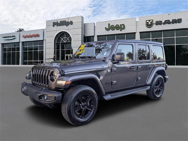 used 2020 Jeep Wrangler Unlimited car, priced at $33,375