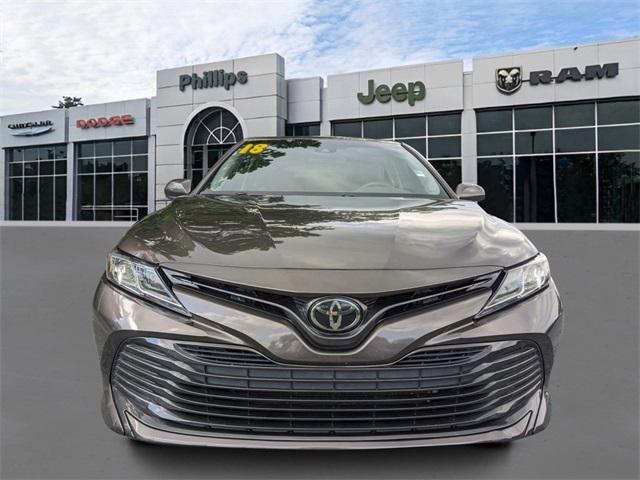used 2018 Toyota Camry car, priced at $16,873