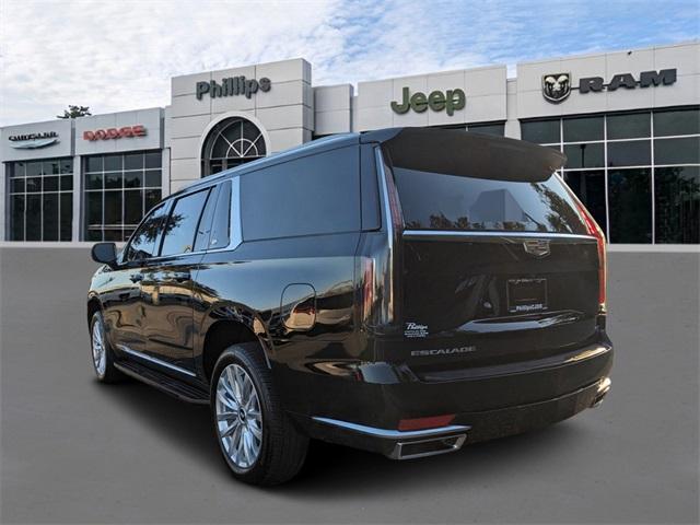 used 2023 Cadillac Escalade ESV car, priced at $79,999