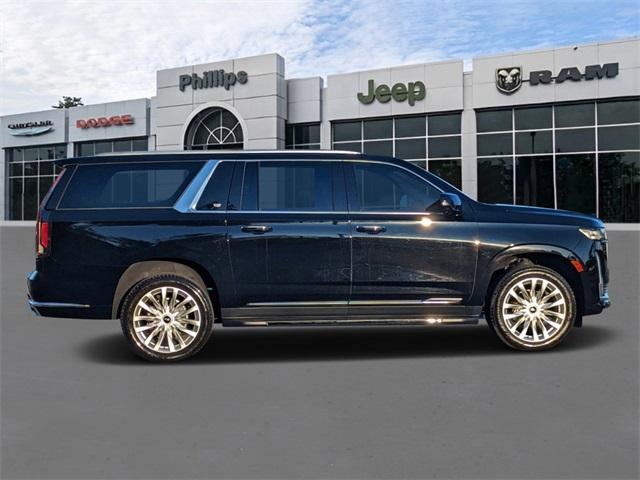 used 2023 Cadillac Escalade ESV car, priced at $79,999