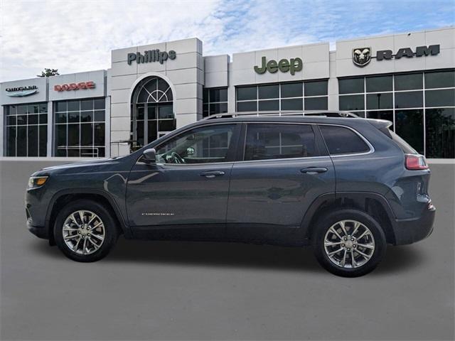 used 2021 Jeep Cherokee car, priced at $18,999