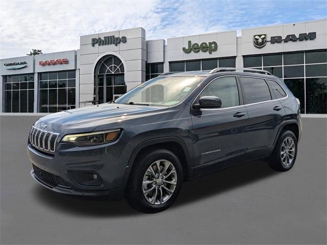 used 2021 Jeep Cherokee car, priced at $18,999