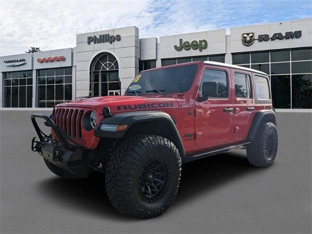 used 2018 Jeep Wrangler Unlimited car, priced at $32,711