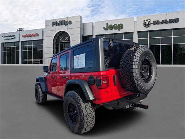 used 2018 Jeep Wrangler Unlimited car, priced at $32,711