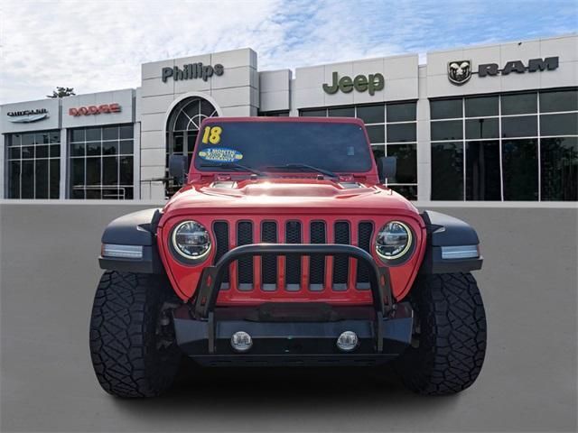 used 2018 Jeep Wrangler Unlimited car, priced at $32,711