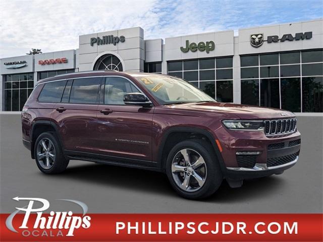 used 2021 Jeep Grand Cherokee L car, priced at $29,744