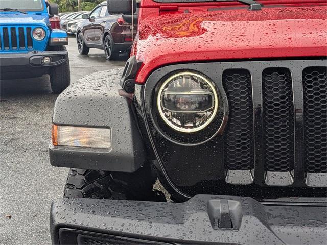 used 2021 Jeep Wrangler car, priced at $27,000