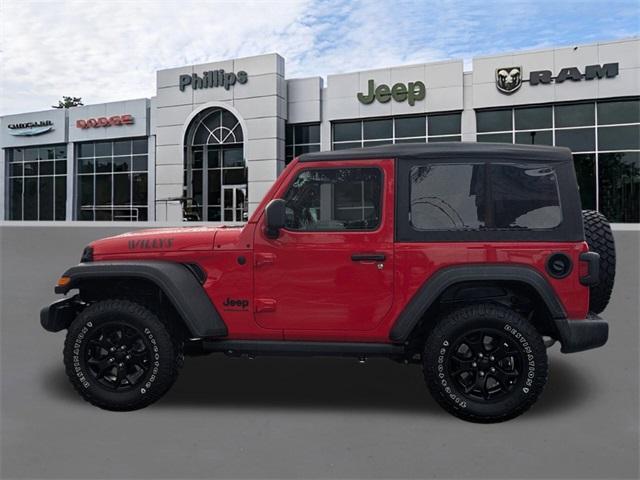 used 2021 Jeep Wrangler car, priced at $27,000