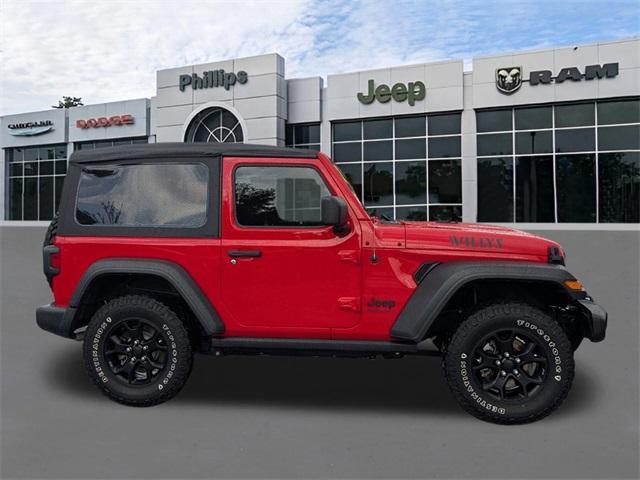 used 2021 Jeep Wrangler car, priced at $27,000
