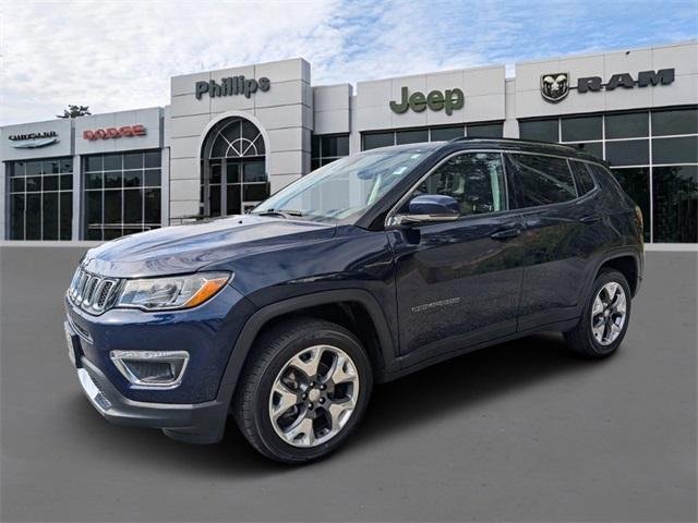 used 2021 Jeep Compass car, priced at $19,974