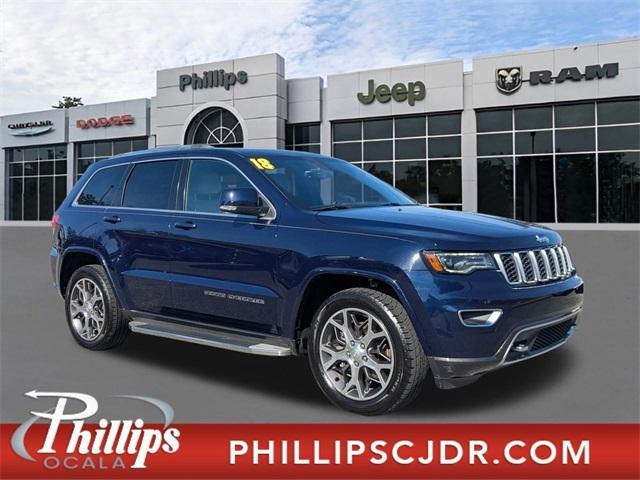 used 2018 Jeep Grand Cherokee car, priced at $15,999