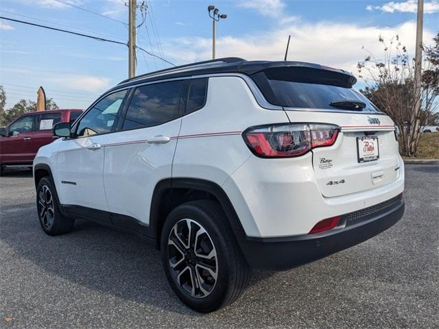 used 2022 Jeep Compass car, priced at $23,647