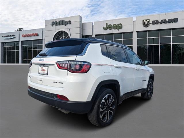 used 2022 Jeep Compass car, priced at $22,997