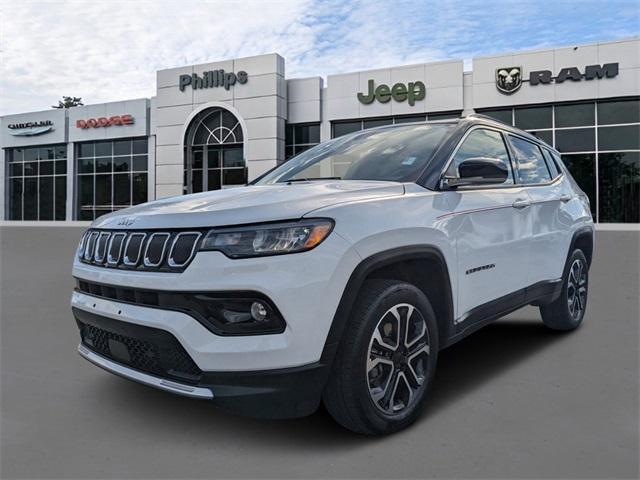 used 2022 Jeep Compass car, priced at $22,997