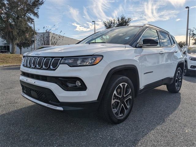 used 2022 Jeep Compass car, priced at $23,647