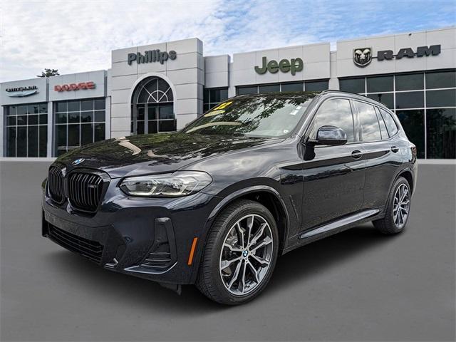 used 2022 BMW X3 car, priced at $31,741