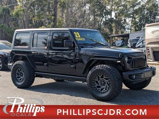 used 2023 Jeep Wrangler car, priced at $38,971