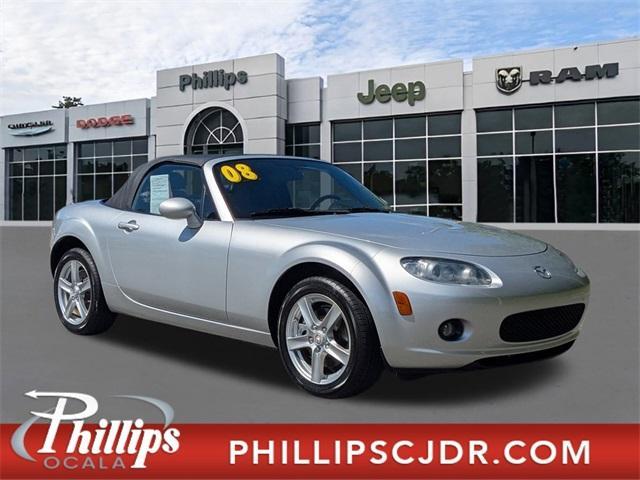 used 2008 Mazda MX-5 Miata car, priced at $11,993