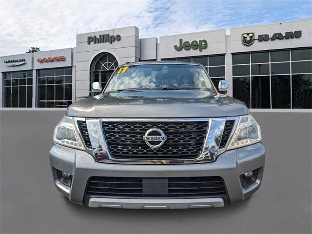 used 2017 Nissan Armada car, priced at $14,999