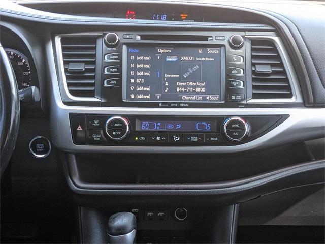 used 2019 Toyota Highlander car, priced at $17,999