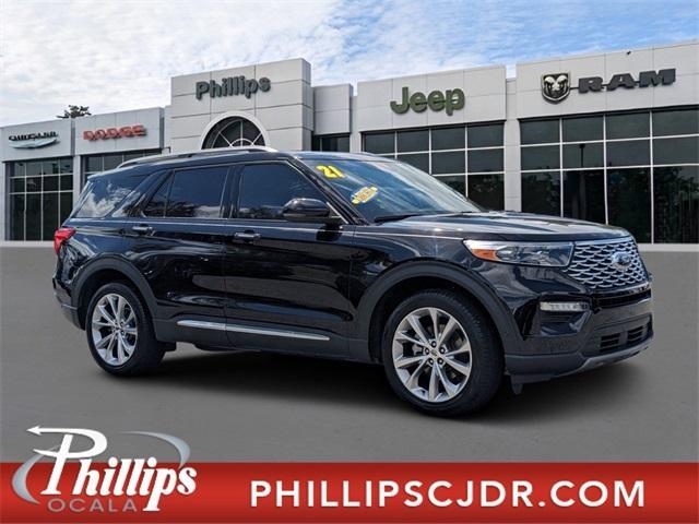used 2021 Ford Explorer car, priced at $39,333