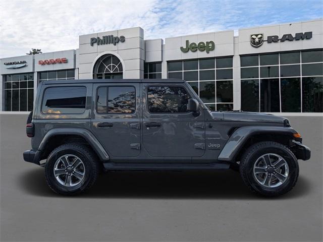 used 2021 Jeep Wrangler Unlimited car, priced at $34,788